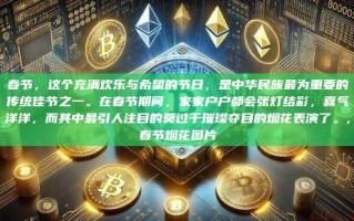 春节，这个充满欢乐与希望的节日，是中华民族最为重要的传统佳节之一。在春节期间，家家户户都会张灯结彩，喜气洋洋，而其中最引人注目的莫过于璀璨夺目的烟花表演了。,春节烟花图片